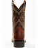 RANK 45 Men's Rino Canela Xero Gravity Performance Western Boots - Broad Square Toe , Brown, hi-res