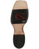Image #7 - Justin Men's Ocean Front Exotic Pirarucu Western Boots - Broad Square Toe, Black, hi-res