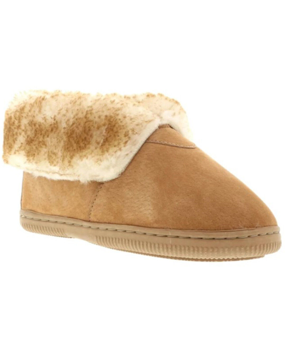 Image #1 - Lamo Footwear Girls' Faux Fur Boots, Chestnut, hi-res