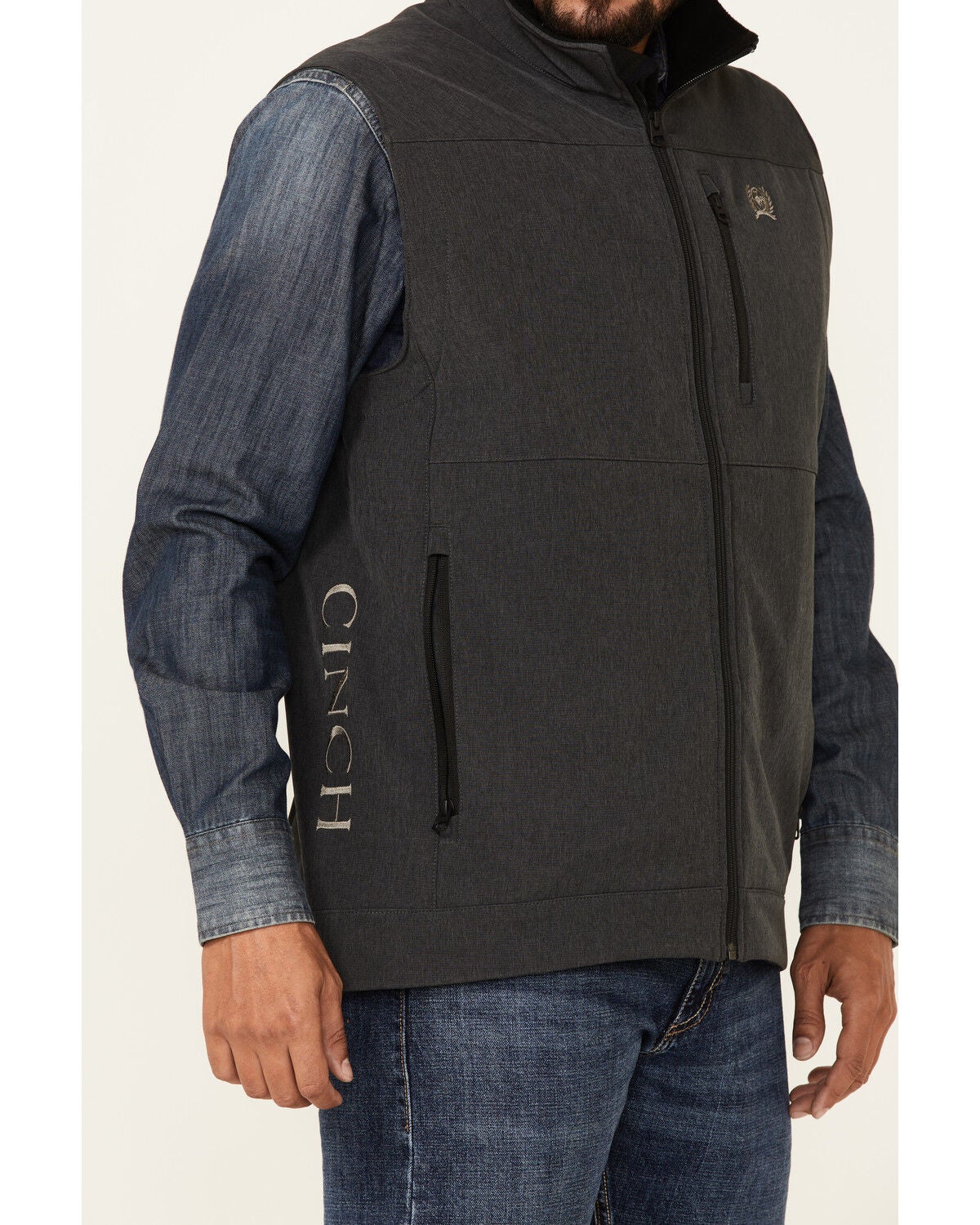 cinch softshell vest