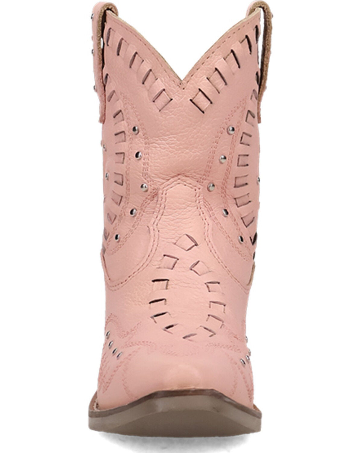 Image #4 - Dingo Girls' Precious Western Booties - Snip Toe, Pink, hi-res