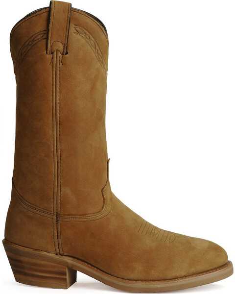 Abilene Cowboy Work Boots - Steel Toe, Dirty Brn, hi-res