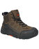 Image #1 - Hoss Men's 6" Eric Hi Hiking Work Boots - Soft Toe, Brown, hi-res