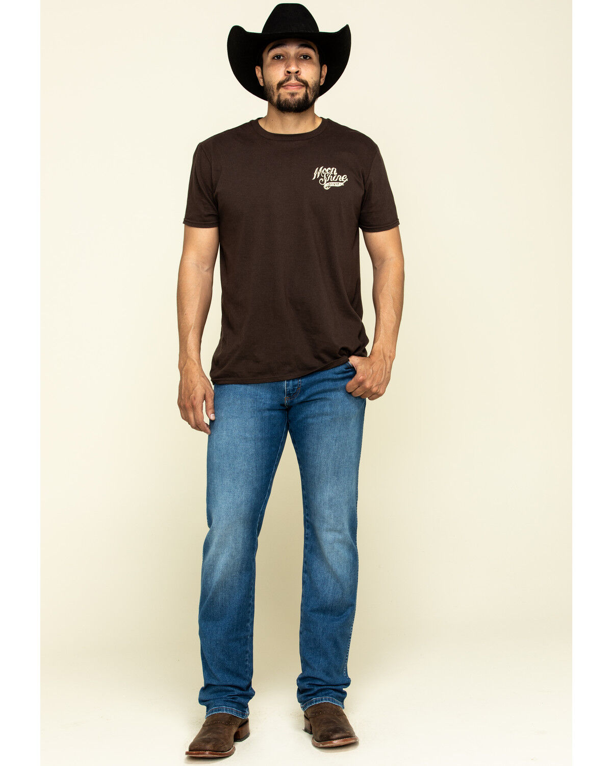 mens wrangler slim straight jeans