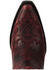 Image #6 - Lane Women's Lexington Western Boots - Snip Toe, Black Cherry, hi-res