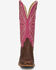 Image #4 - Tony Lama Women's Amber Exotic Ostrich Western Boots - Square Toe, Chocolate, hi-res