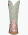 Image #4 - Dan Post Women's Exotic Python Western Boots - Snip Toe, Pink, hi-res