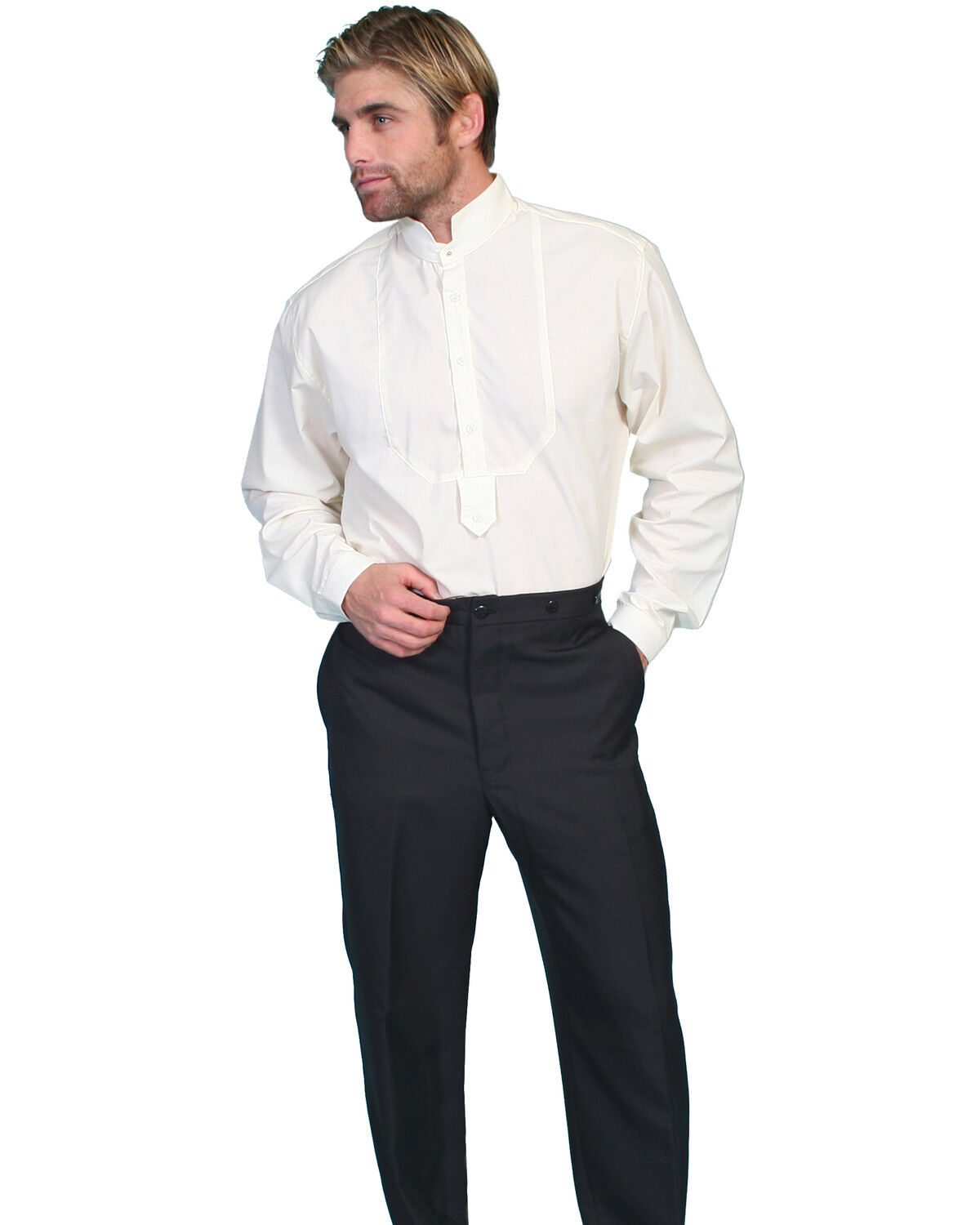 Image #3 - Wahmaker by Scully Wool Blend Highland Pants, Black, hi-res