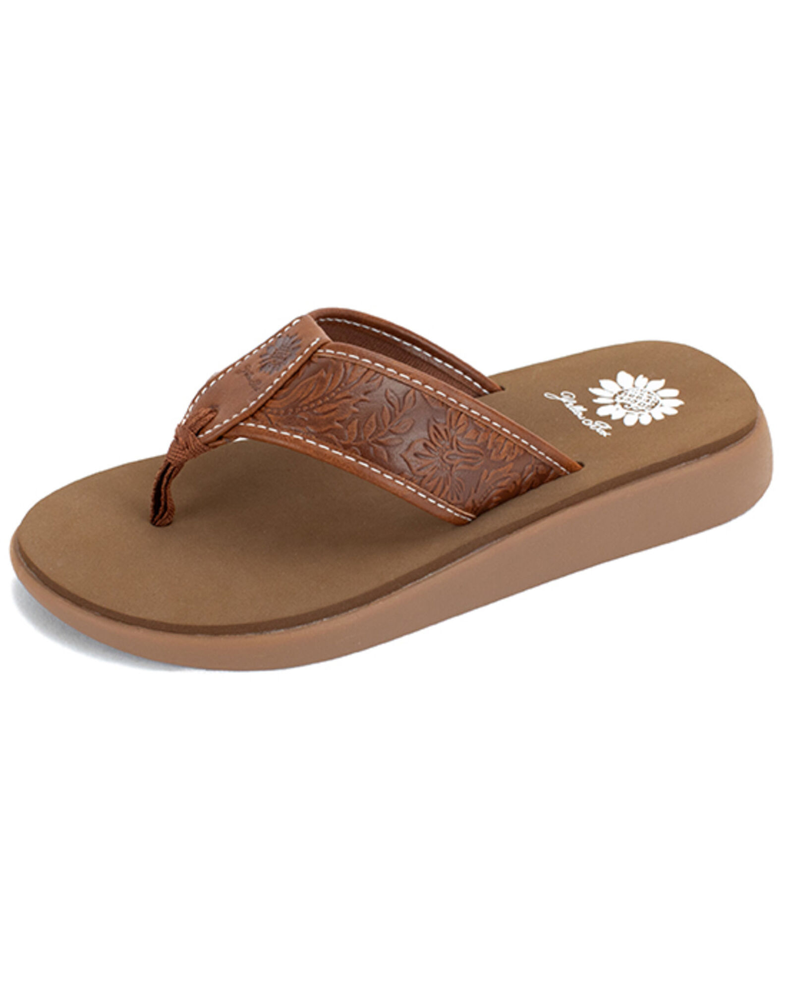 Yellow box sandals sales