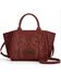Image #1 - Wrangler Women's Jessie Tooled Concealed Carry Crossbody Bag, Red, hi-res