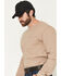 Image #3 - Cody James Men's FR Rustler Long Sleeve Work T-Shirt, Khaki, hi-res