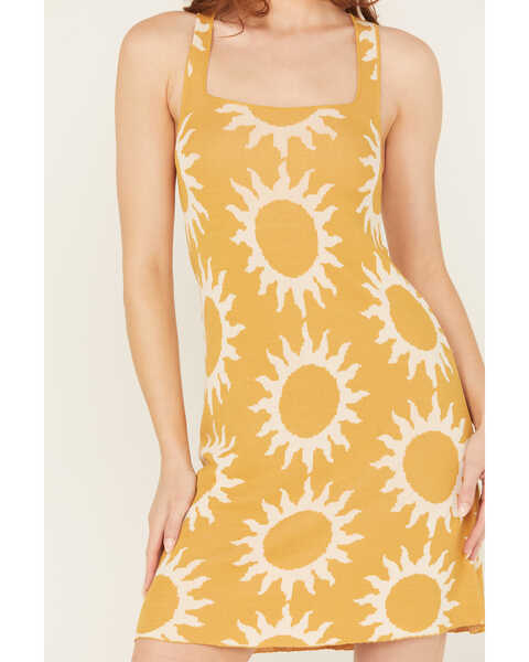 Image #3 - Show Me Your Mumu Women's Mellow Sun Sleeveless Mini Dress, Mustard, hi-res