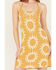 Show Me Your Mumu Women's Mellow Sun Sleeveless Mini Dress, Mustard, hi-res