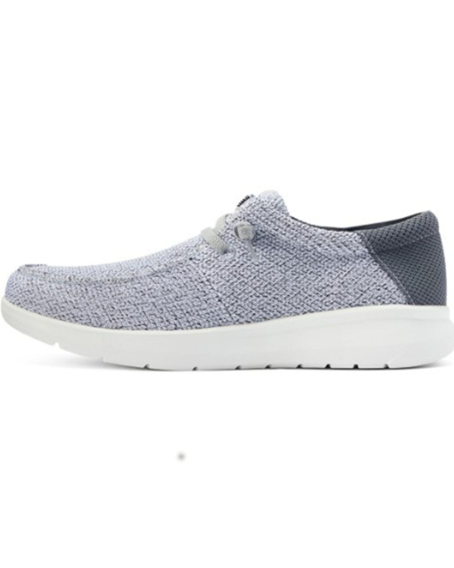 Image #2 - Ariat Men's Hilo 2.0 Stretch Western Casual Shoes - Moc Toe, White, hi-res
