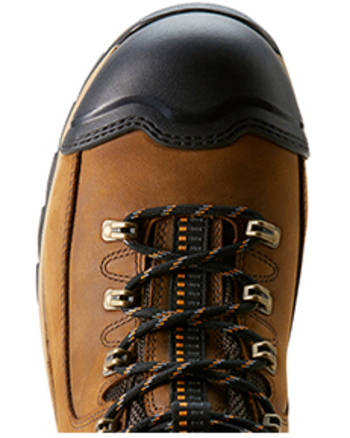 Image #4 - Ariat Men's 8" Endeavor Waterproof Work Boots - Carbon Toe, Brown, hi-res