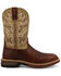 Image #2 - Twist X Men's Pull-On Work Boots - Alloy Toe, Tan, hi-res