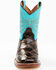 Image #4 - Tanner Mark Little Boys' Cooper Western Boots - Broad Square Toe, Chocolate, hi-res