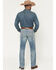 Image #3 - Cody James Men's Rattler Wash Wyatt Slim Bootcut Stretch Denim Jeans, Medium Wash, hi-res