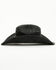 Image #4 - Cody James Longhorn Luke Straw Cowboy Hat, Black, hi-res