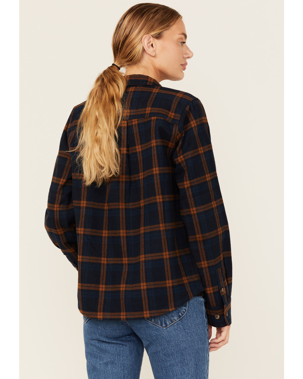 Image #4 - Lucky Brand Workwear Women's Canyon Plaid Print Long Sleeve Button-Down Flannel Work Shirt, , hi-res
