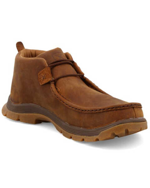Twisted X Men's Outdoor Saddle Casual Shoes - Moc Toe, Brown, hi-res