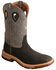 Image #1 - Twisted X Men's Brown CellStretch Western Boots - Broad Square Toe, Brown, hi-res
