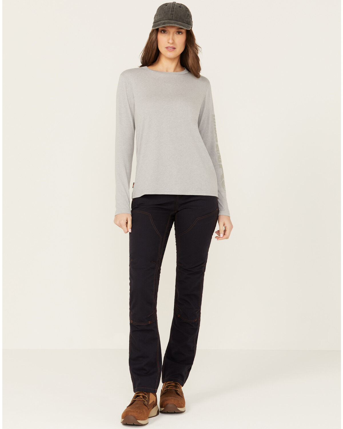 Image #1 - Dovetail Workwear Women's Britt Utility FR Canvas Stretch Work Pants, Navy, hi-res