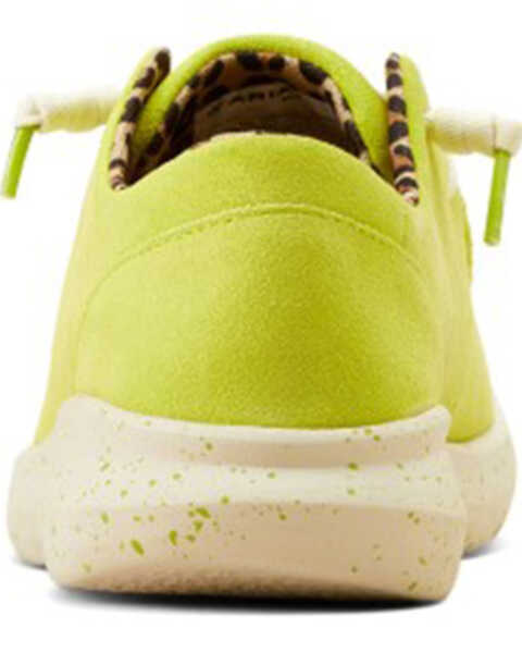Image #3 - Ariat Women's Hilo Casual Shoes - Moc Toe , Green, hi-res