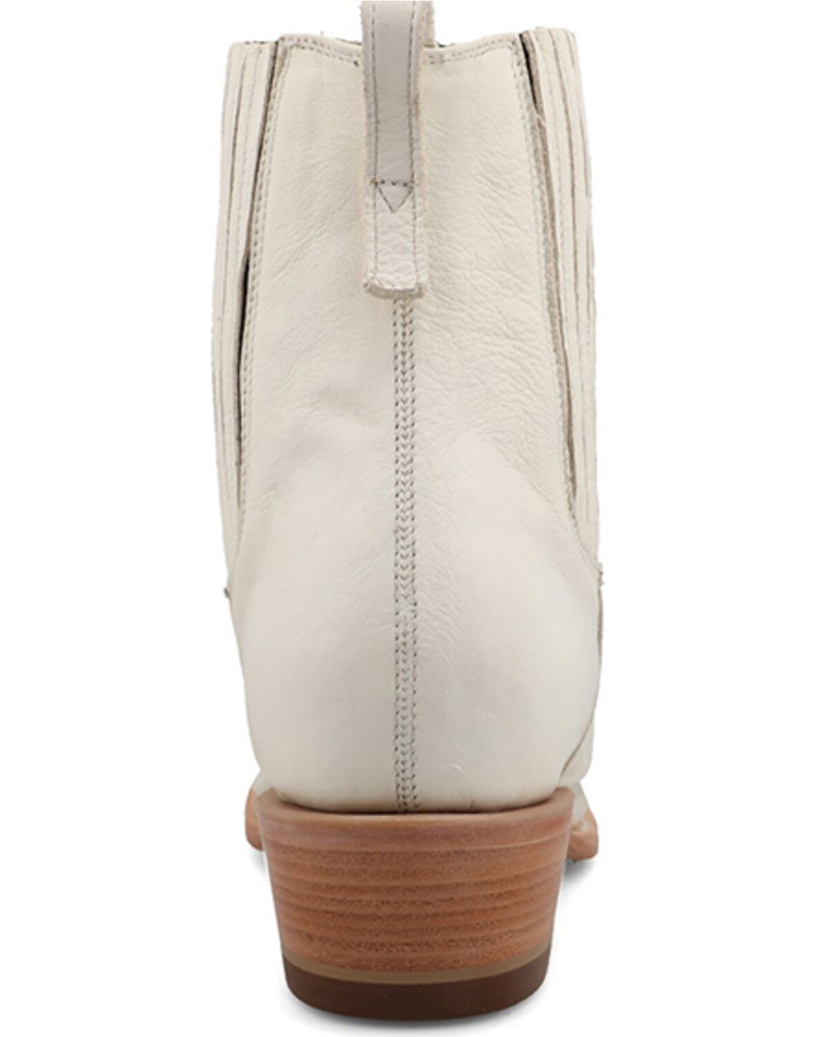 Image #5 - Black Star Women's Lillian Western Booties - Snip Toe, White, hi-res