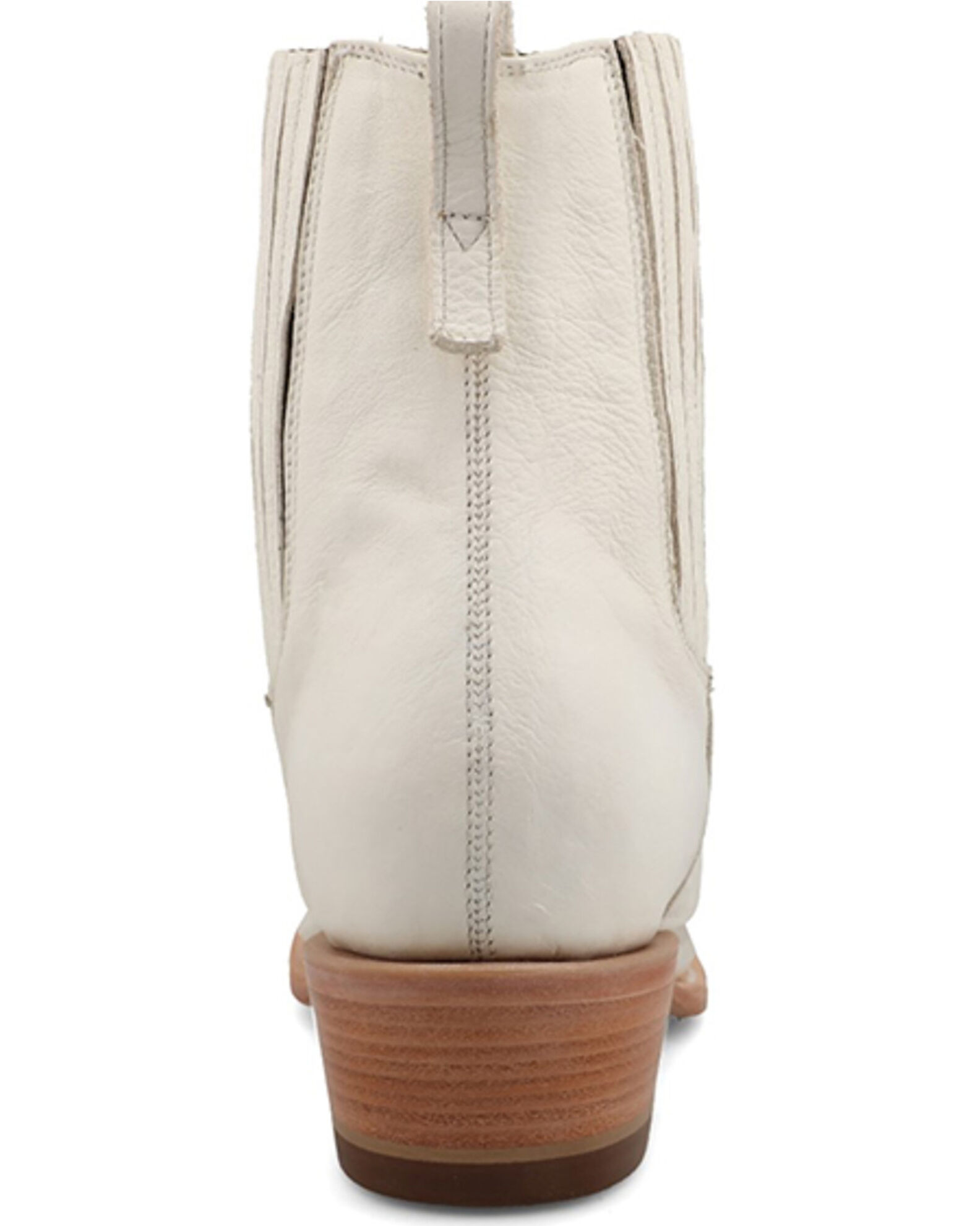 Image #5 - Black Star Women's Lillian Western Booties - Snip Toe, White, hi-res