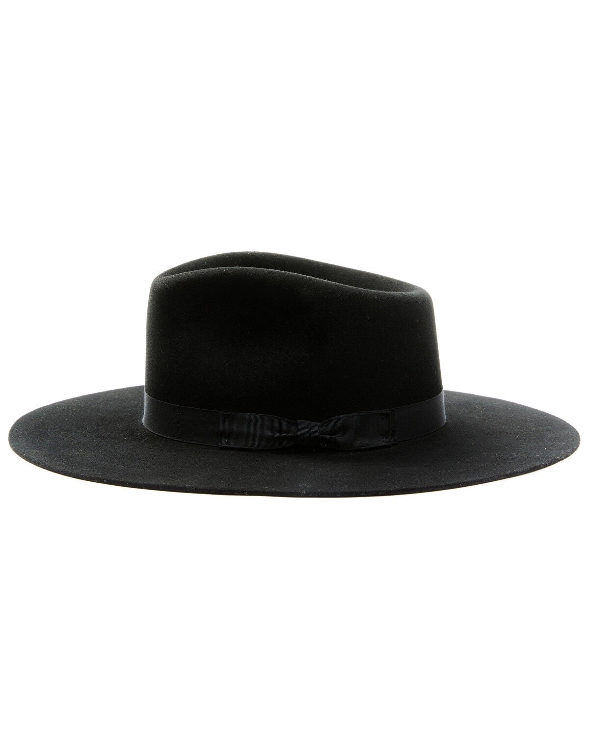 Shyanne Women's Black Wide Ribbon Wool 