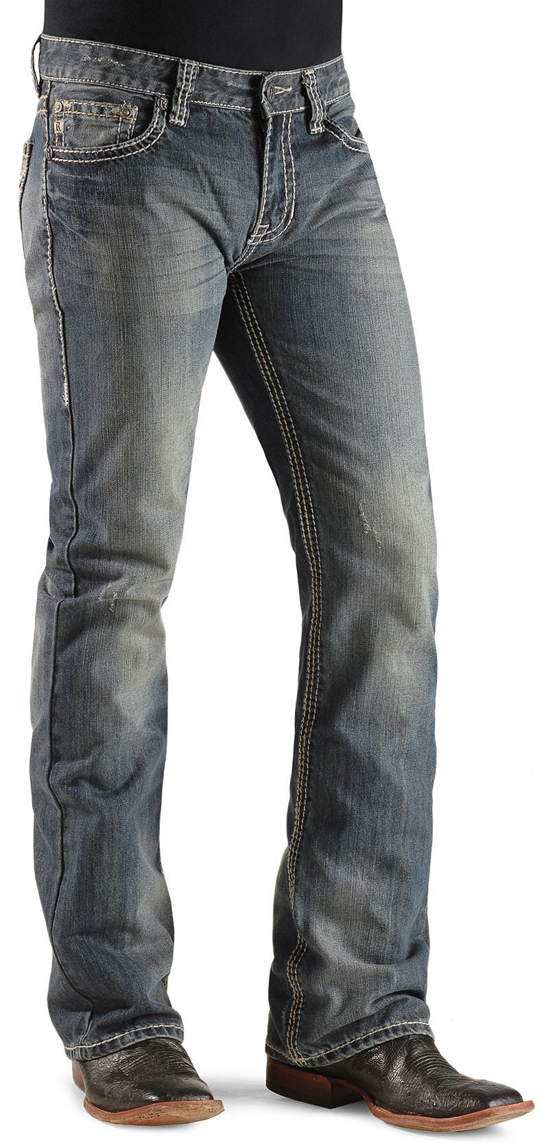 rock n roll denim jeans