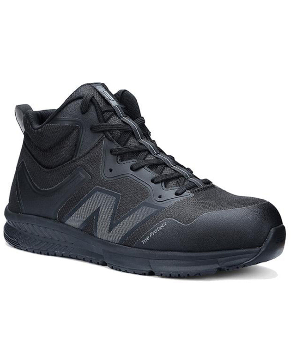 Image #1 - New Balance Women's Evolve Mid SD10 Work Shoes - Composite Toe, Black, hi-res
