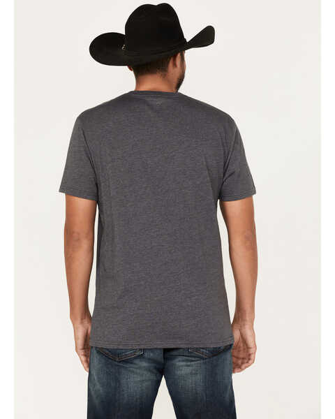 Image #4 - Wrangler Men's Scenic Outline Logo Graphic T-Shirt , Charcoal, hi-res