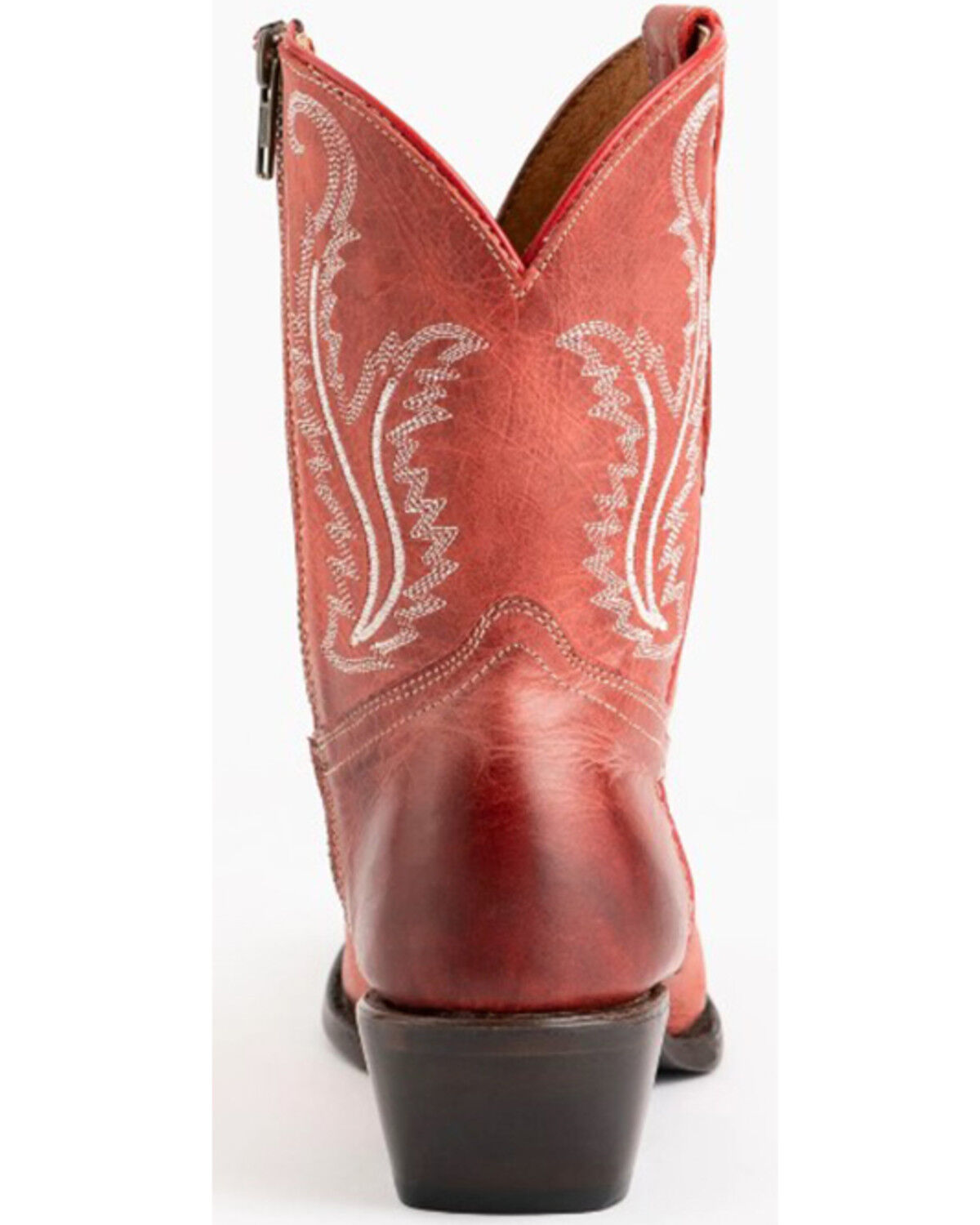 Image #4 - Ferrini Women's Molly Western Boots - Snip Toe, Red, hi-res