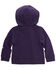 Image #2 - Carhartt Toddler Girls' Logo 1/2 Zip Hoodie , Purple, hi-res