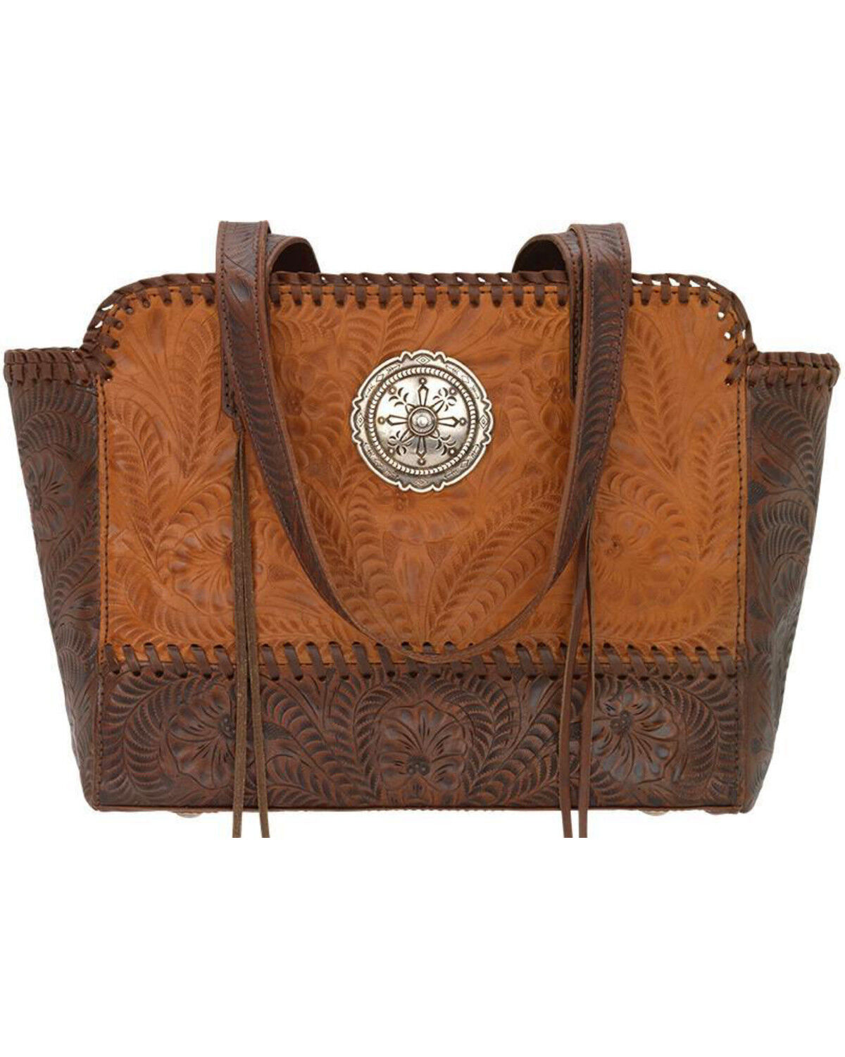 Image #1 - American West Women's Copper Annie's Concealed Carry Tote, Rust Copper, hi-res