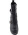 Image #5 - Milwaukee Leather Women's Triple Strap Wedge Boots - Round Toe, Black, hi-res