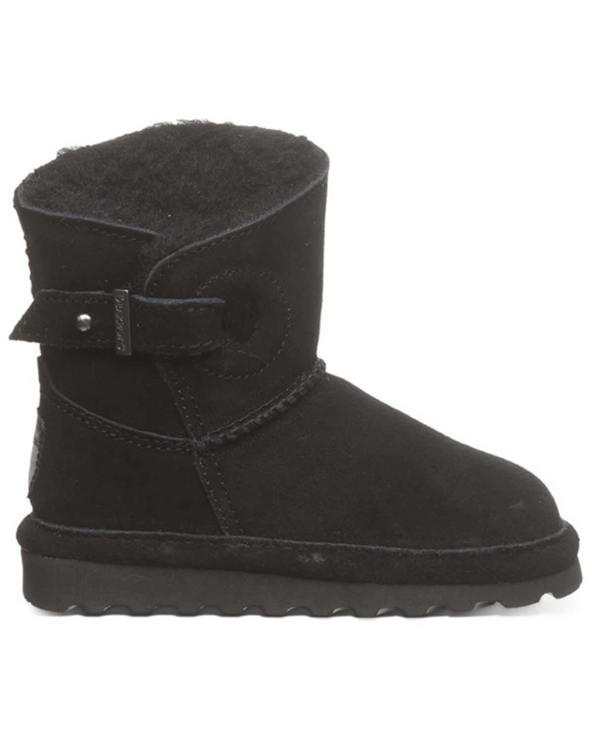 Image #2 - Bearpaw Toddler Girls' Isabelle Casual Boots, Black, hi-res