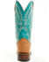 Image #5 - Justin Women's Shay Distressed Performance Western Boots - Broad Square Toe , Cognac, hi-res