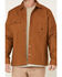 Hawx Men's Ellis Weathered Duck CPO Snap Work Shirt Jacket , Rust Copper, hi-res