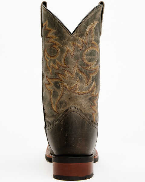 Image #5 - Laredo Men's 11" Western Boots - Broad Square Toe , Grey, hi-res