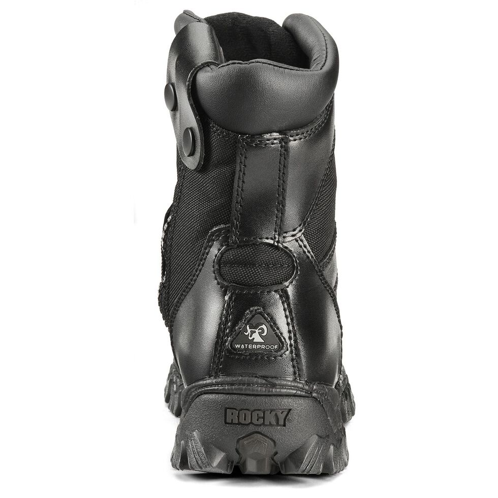 rocky boots zipper