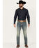 Image #3 - Rock & Roll Denim Men's Rifle Medium Vintage Wash Skinny Reflex Jeans, Medium Wash, hi-res