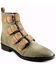 Image #1 - Band of the Free Women's Hawthorne Suede Buckle Boots - Medium Toe, Taupe, hi-res