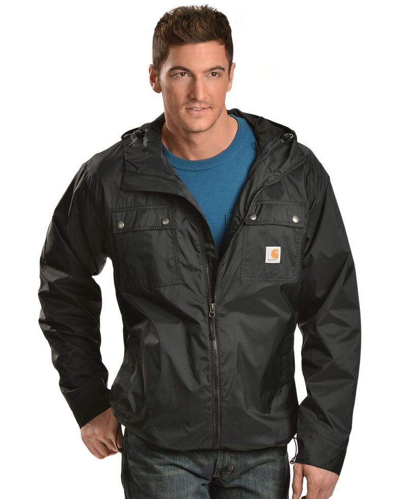 Carhartt Men's Rockford Nylon Work Jacket, Black, hi-res