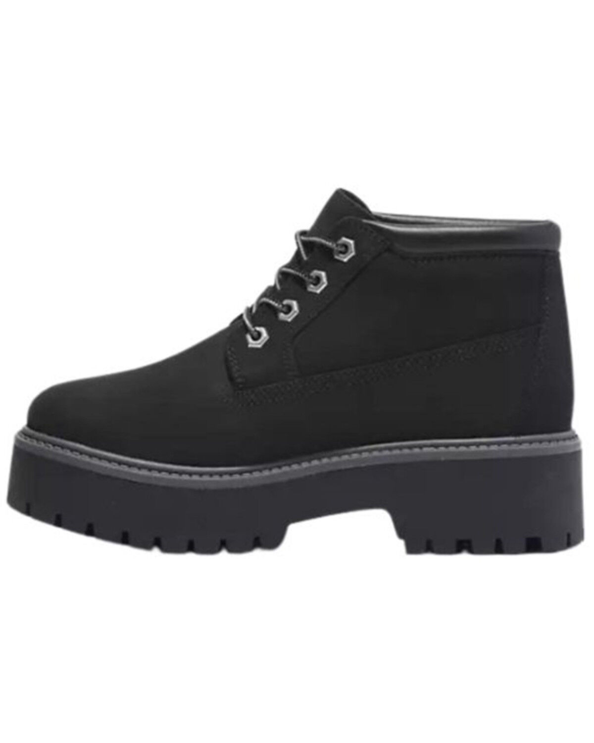 Image #3 - Timberland Women's Stone Street Platform Waterproof Boots - Soft Toe, Jet Black, hi-res