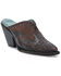Image #1 - Corral Women's Inlay Studded Mules - Snip Toe, Brown, hi-res