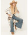 Image #1 - Shyanne Women's Nelson Fur Collar Blanket Coat, Cream, hi-res