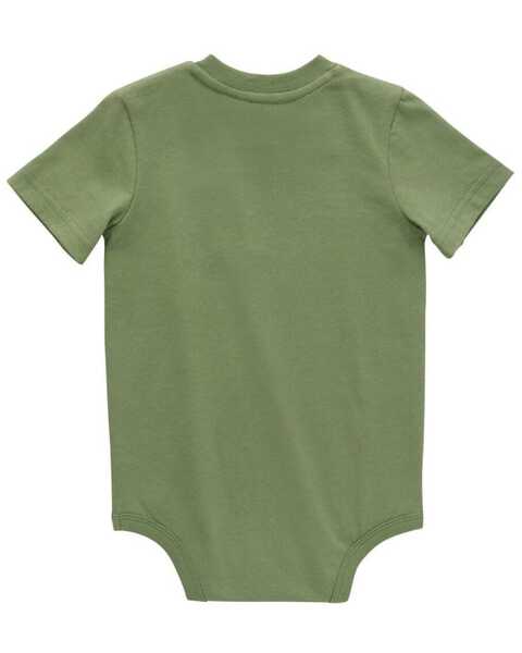 Image #2 - Carhartt Infant Boys' Short Sleeve Onesie, Green, hi-res